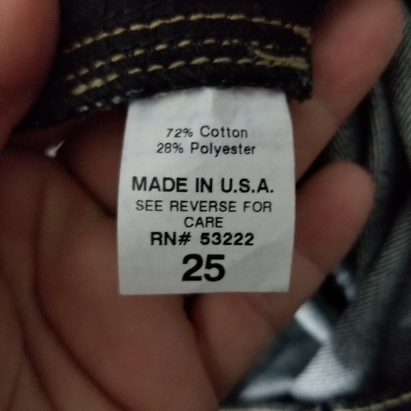 DAVID KAHN | flare leg dark wash jeans - Picture 8 of 9